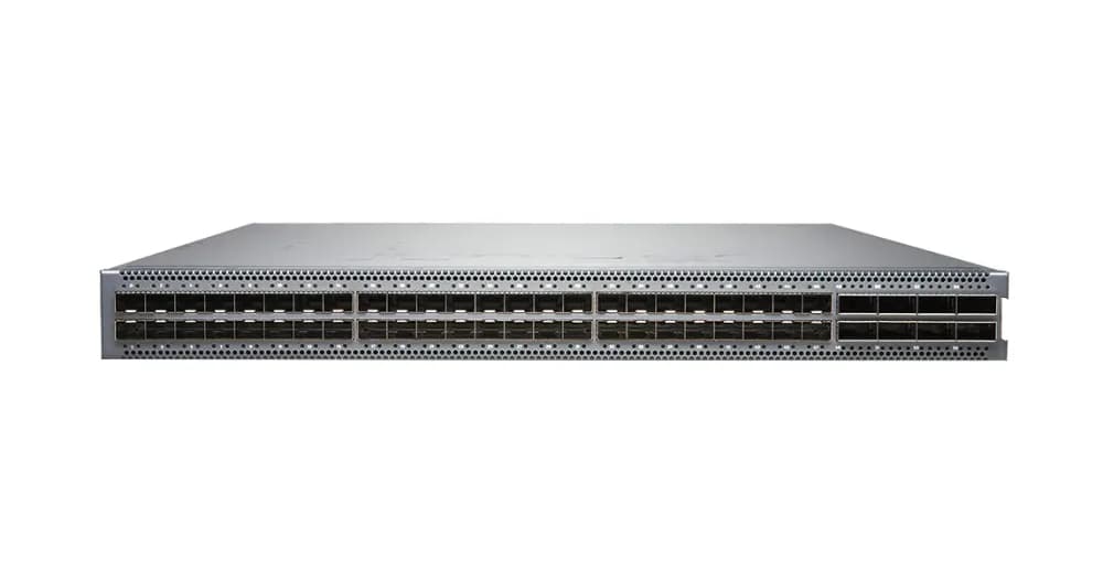 QFX5120-48Y-AFI-T - Juniper QFX5120 Series QFX5120-48Y 48 x SFP28 25GBase-X + 8 x QSFP28 Ports Layer 3 Managed 1U Rack-mountable Back-To-Front Airflow Gigabit Ethernet Network Switche