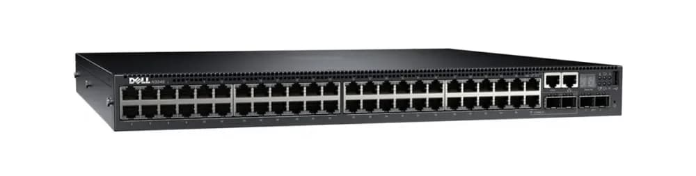 RHVDV - Dell 48x PoE+ RJ-45 2-Port SFP+ L3 Managed Network Switch