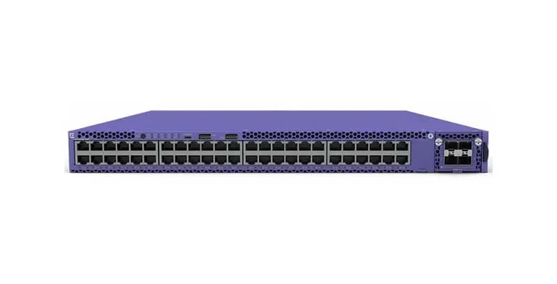 VSP4900-48P - Extreme Networks VSP 4900 System with 48 x 10/100/1000Base-T full/half duplex 802.3at PoE (30W) MACseccapable ports