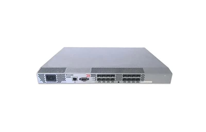 XH196 - Dell SilkWorm 200E 16-Ports + 4-GbE Ports Managed FC Switch