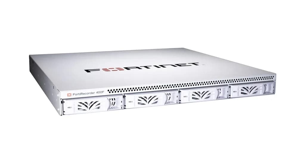 FRC-400F - Fortinet FortiRecoder-400F 3X Ge RJ-45 PT 1X4TB 4X8TB Network Video Recorder