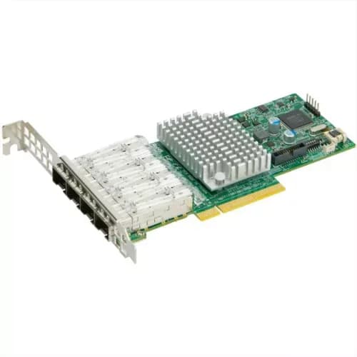 AOC-STG-I4S - Supermicro 4-port 10GbE SFP+ Ethernet Card