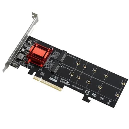 HP P40450-001 Dual-Ports 12GbE NVMe Network Adapter