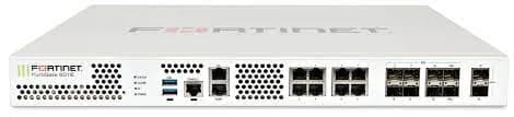 FG-601E - Fortinet FortiGate 600E Series FG-601E 2 x Ports 10GBase-X + 8 x Ports 1GbE RJ-45 + 8 x Ports SFP + 2 x Ports 1GbE Management 1U Rack-Mountable Network Security Firewall Appliance