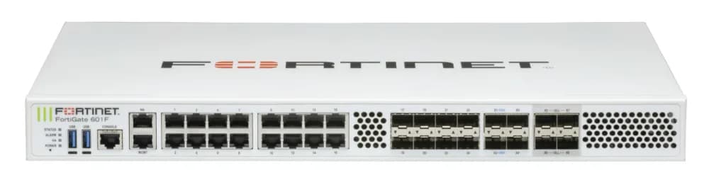FG-601F-BDL-950-12 - Fortinet 18 x GE RJ45 Ports 4x 25G SFP28 4 x 10GE SFP+ 8 x GE SFP 1U Rack-mountable Firewall 1 Yr FC/FG UTP