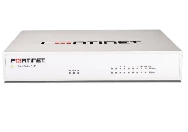 FG-61F-BDL-950-60 - Fortinet FortiGate 60F Series FG-61F 7 x Ports 10/100/1000Base-T + 2 x Ports 1000Base-T WAN + 1 x Port 1000Base-T DMZ Network Security Firewall Appliance