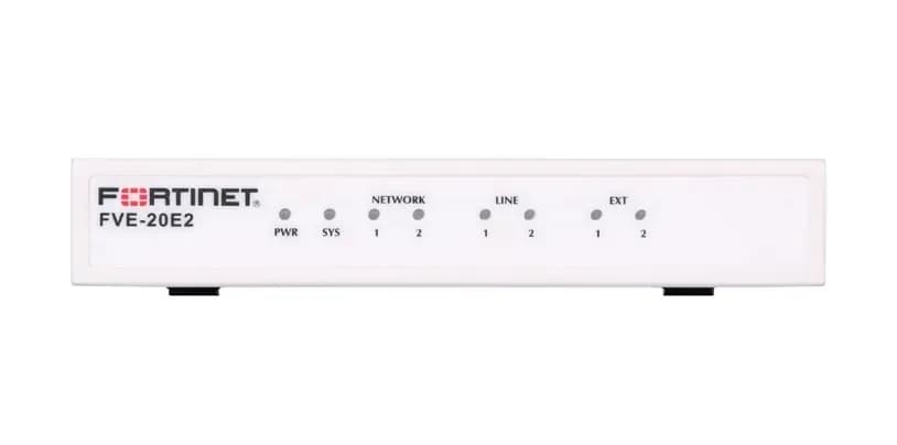FVE-20E2 - Fortinet FortiVoice 20E RJ45 4 x Ports 10/100/1000Base-T GigE Firewalls