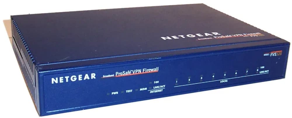 FVS328 - NetGear ProSafe 8 x Ports 10/100Base-TX LAN + 1 x Port FE WAN VPN Firewall Router