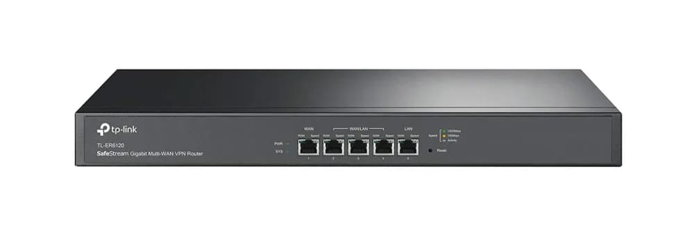TL-ER6120 - TP-Link SafeStream 2-Port Gigabit WAN VPN Router