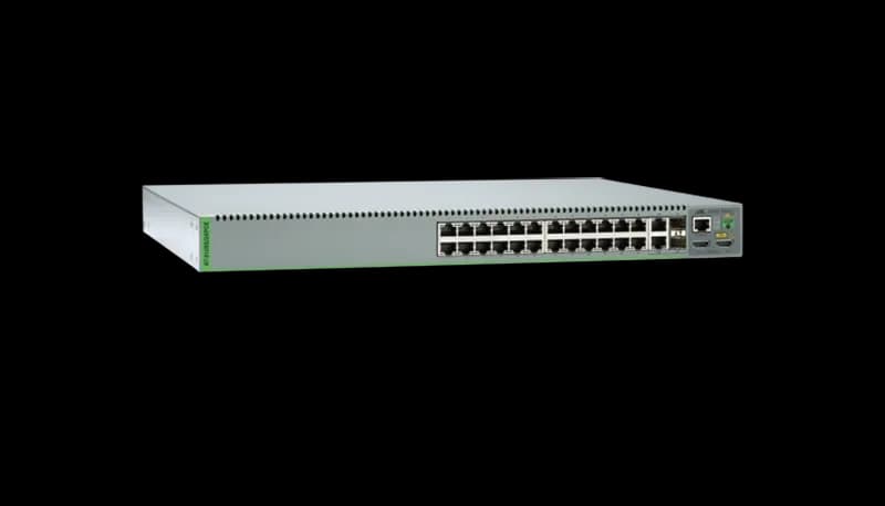 AT-8100S/24POE-10 - Allied Telesis 8100 24-Port PoE+ 2-port SFP Switch