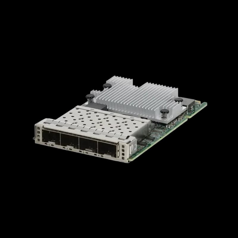540-BDQD - Dell Quad-Ports 25GbE SFP28 OCP 3.0 Network Interface Card