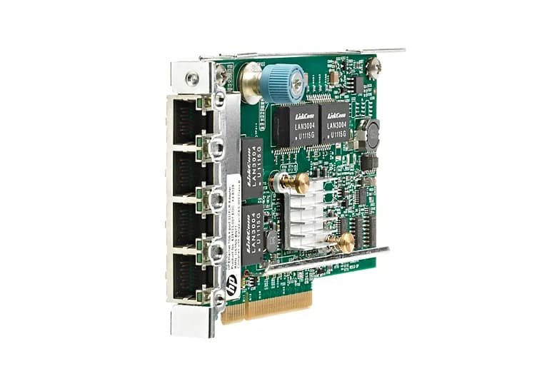 634025-001 - HPE 4-Port 1GB/s RJ-45 PCIE 2.0 1000Base-T Network Card