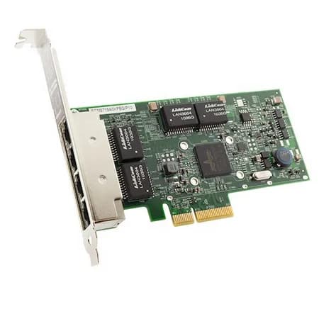 7ZT7A00484 - Lenovo 4-Port 1Gbs RJ45 PCIE 2.0 x4 GE Network Card