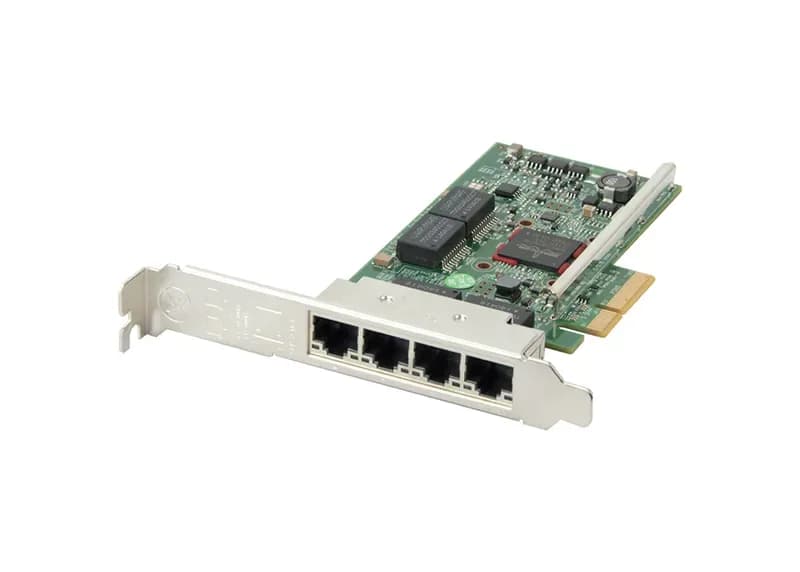 D43042 - Dell 5719 4-Ports 1GbE PCIe 2.0 x4 Low Profile Server NIC