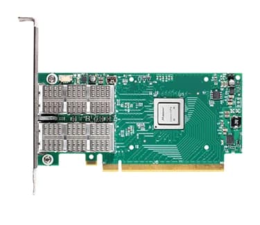MCX416A-CCAT - Mellanox 2-Port 100Gbs QSFP28 PCIE 3.0 x16 Network Card