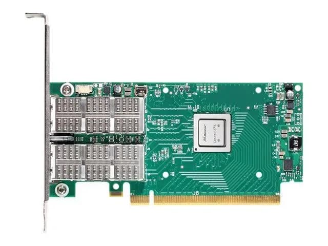 MCX454A-FCAT - Mellanox 2-Port 100Gbs QSFP28 PCIE 3.0 x16 Network Card