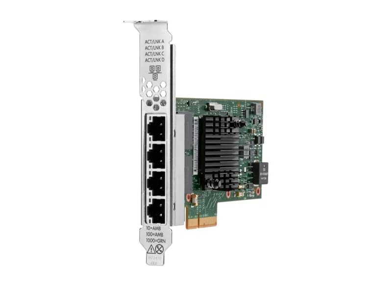 P22200-001 - HPE 4-Ports RJ-45 PCIe x4 Network Adapter