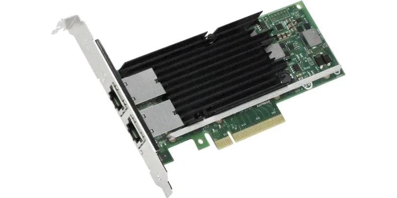X540T2BLK - Intel 2-Port 10Gb/s RJ-45 PCIE 2.1 x8 GE Network Adapter