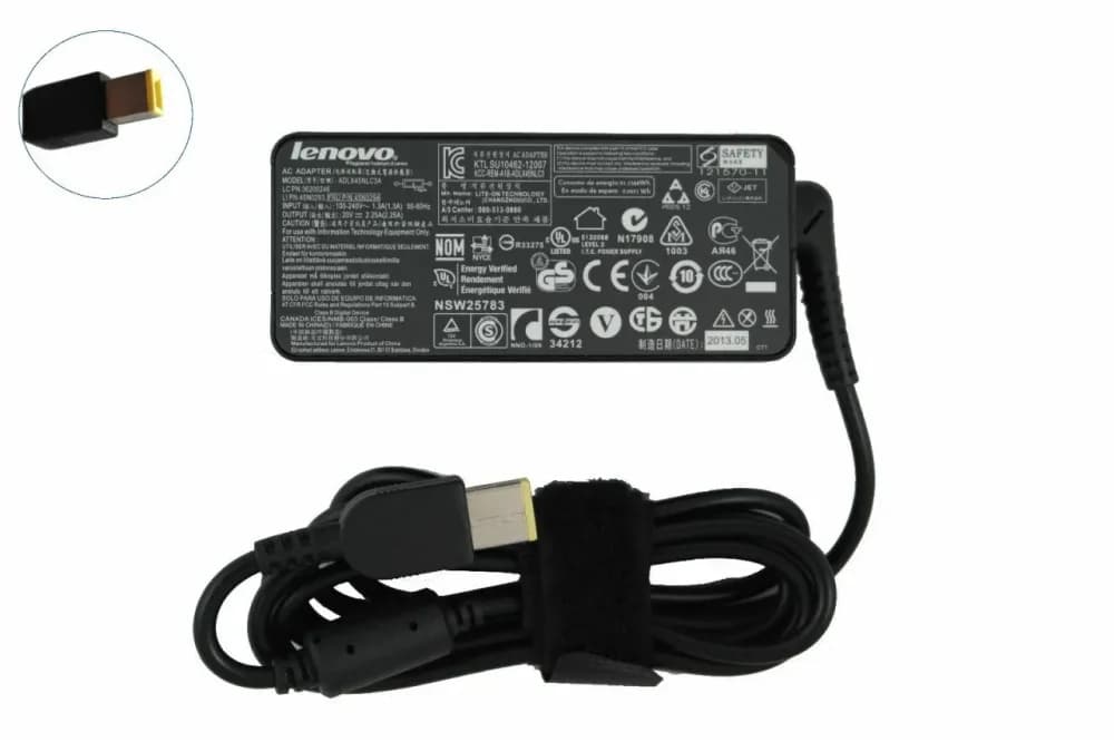 00HM614 - Lenovo 45-Watts 20V DC 2.25A Power Adapter