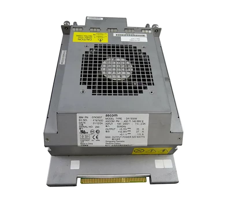 07K5657 - IBM 500-Watts 100-240V 50-60Hz Redundant Power Supply