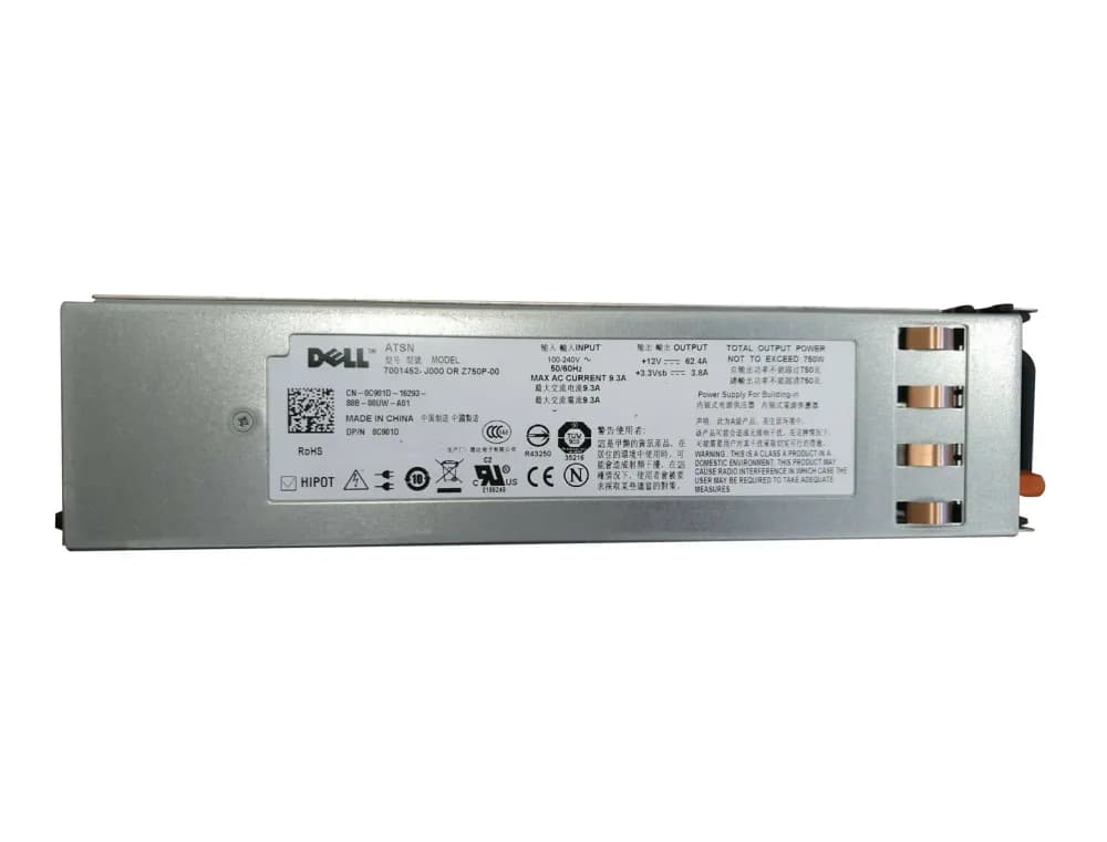 C901D - Dell 750-Watts Power Supply For PowerEdge 2950