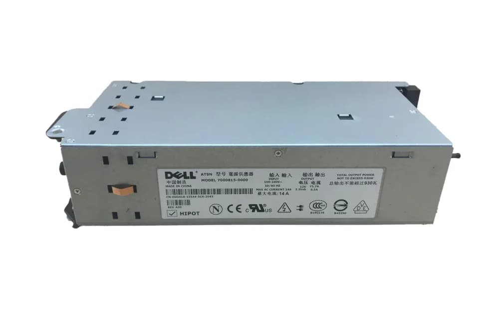 GD418 - Dell 930-Watts Redundant Power Supply For PowerEdge 2800