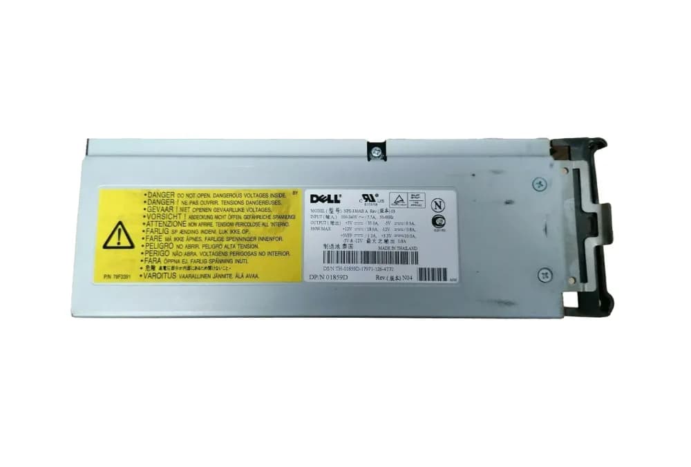 NPS-330AB - Dell 330-Watts 100-240V 50-60 Hz Power Supply