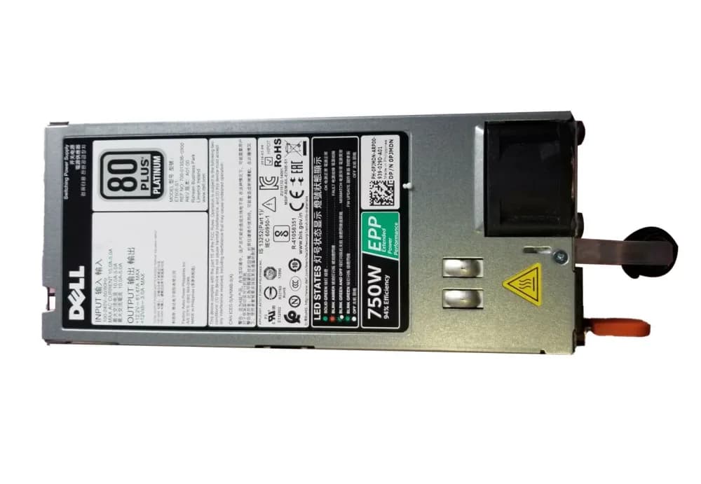 PJMDN - Dell 750-Watts Platinum Power Supply For PowerEdge R730