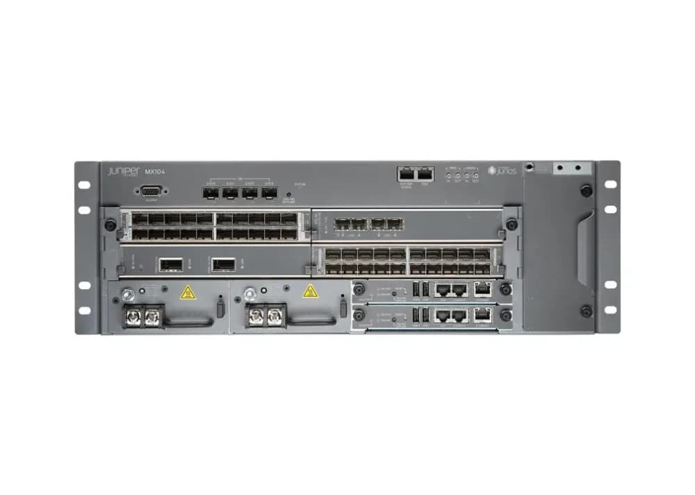 CHAS-MX104-S - Juniper MX-Series MX104 Rack-Mountable Router
