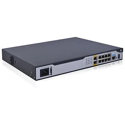 JG732A - HPE FlexNetwork MSR1003-8 8 x LAN Ports 10/100/1000Base-T RJ-45 + 2 x WAN Ports 10/100/1000Base-T 1U Rack-mountable Gigabit Ethernet AC Router