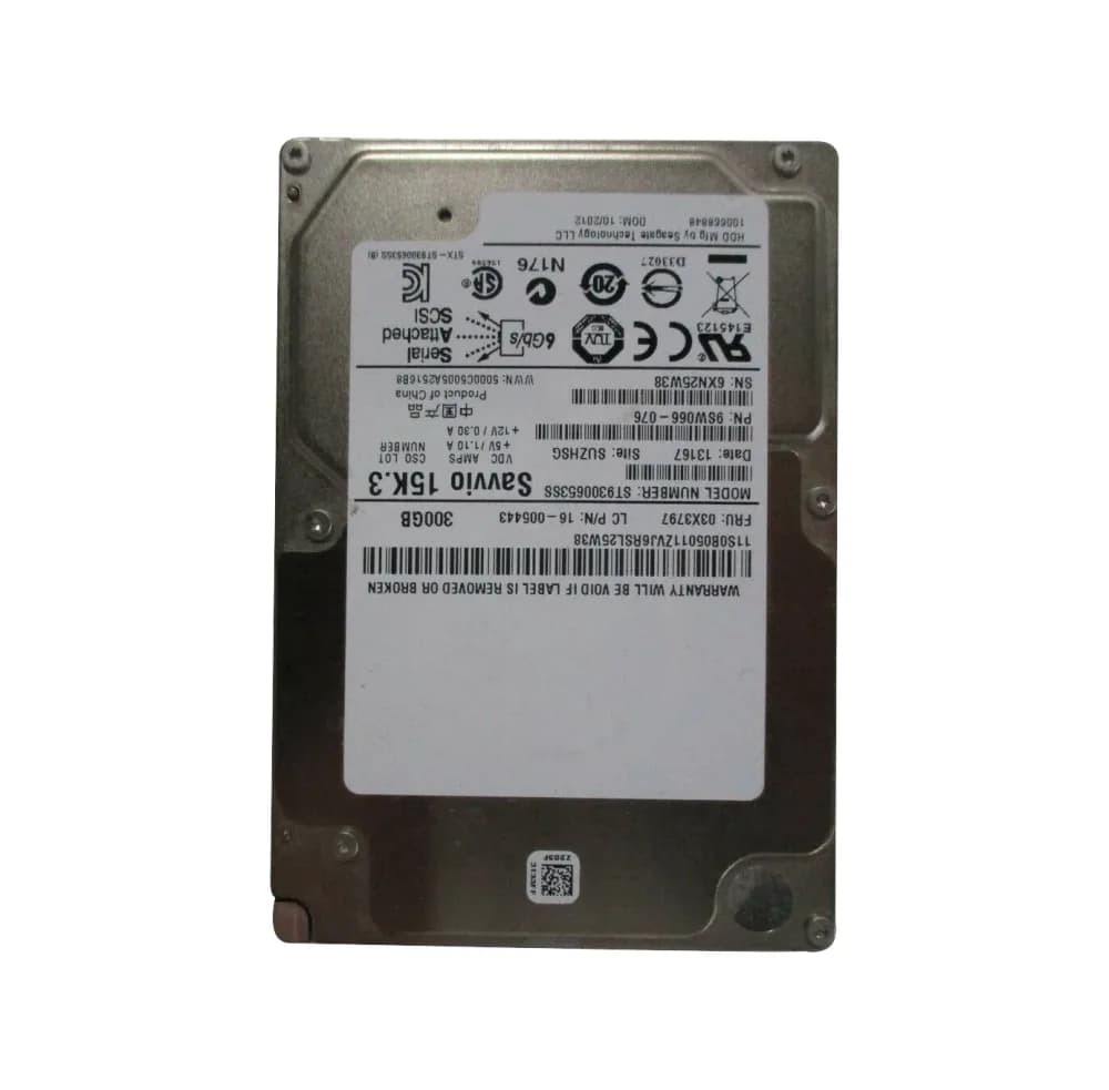 03X3797 - Lenovo 300GB SAS 15000RPM 2.5-inch Hard Drive