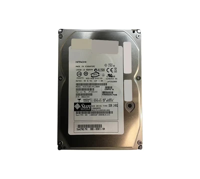0B22184 - Hitachi 147GB 15000RPM SCSI 320MB/s 3.5-in Hard Drive