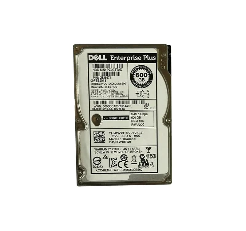 0B25671 - Hitachi 600GB 10000RPM SAS 6Gb/s 64MB Cache 2.5-in HDD