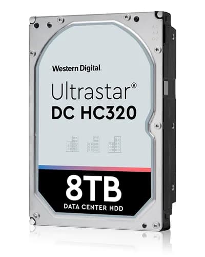 0B36400 - Western Digital Ultrastar DC HC320 8TB 7200RPM SAS 3.5" HDD