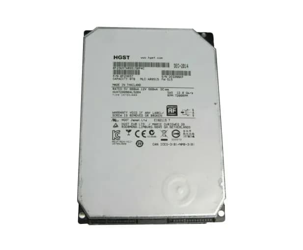 0F23657 - HGST 8TB 7200RPM SAS 12Gb/s 512e (SE) 3.5-in HDD
