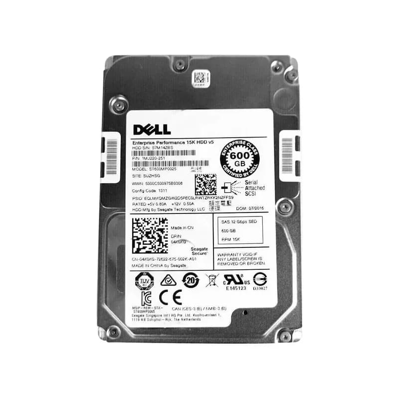 1MJ220-251 - Seagate 600GB 15000RPM SAS 12Gb/s 2.5-in Hard Drive
