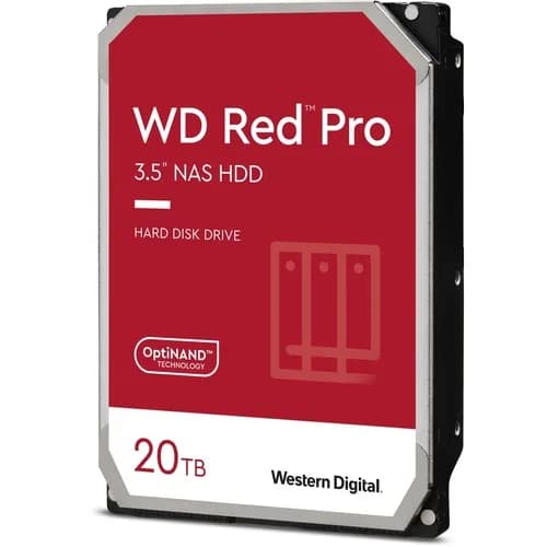 2W10654 - Western Digital 20TB 7200RPM SATA 6Gb/s 3.5-in Hard Drive