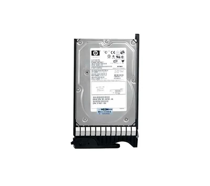 377681-001 - HP 72.8GB 10000RPM SCSI 320MB/s 3.5-in Hard Drive