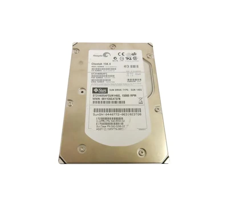 390-0299 - Sun 146GB 15000RPM Fibre Channel 4Gb/s 3.5-in Hard Drive