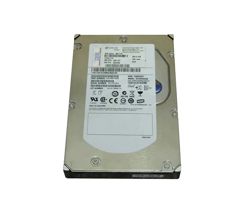 40K1127 - IBM 300GB 10000RPM SAS 3Gb/s 3.5-in Hard Drive