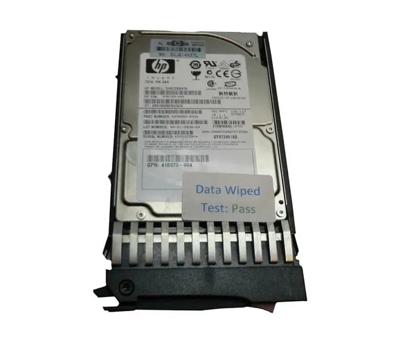 418373-004 - HP 72.8GB 15000RPM SAS 3Gb/s Hot Swap 2.5-in HDD