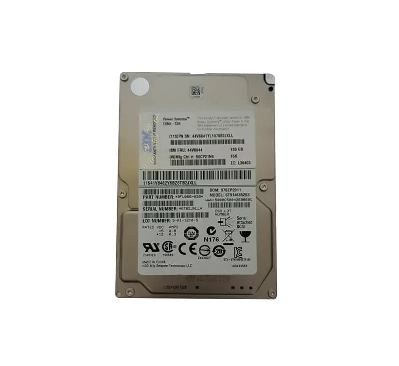 44V6841 - IBM 139GB SAS 15000RPM 2.5-Inch Hard Drive