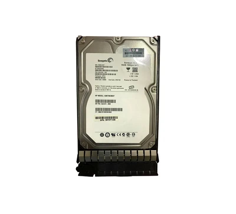 454141-003 - HP 750GB 7200RPM SATA 1.5Gb/s 3.5-in Hard Drive