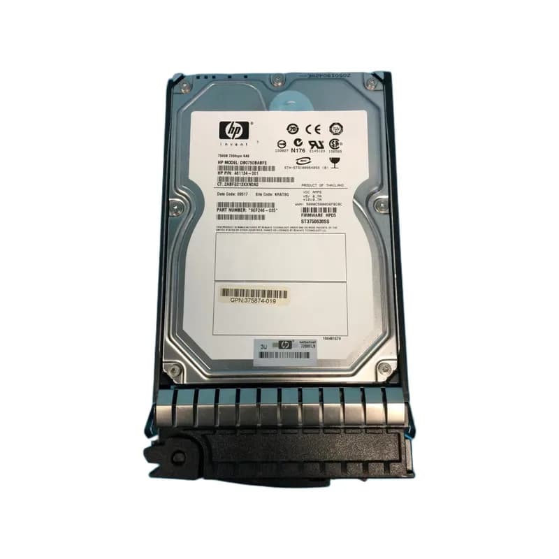 461134-001 - HP 750GB 7200RPM SAS 3Gb/s 3.5-in Hard Drive