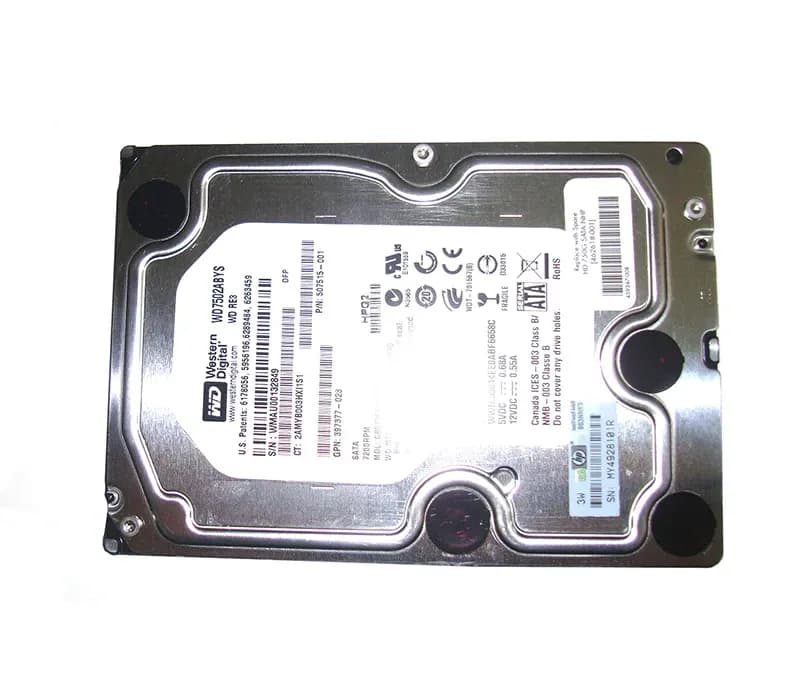 462618-001 - HP 750GB 7200RPM SATA 3Gb/s 3.5-in Hard Drive
