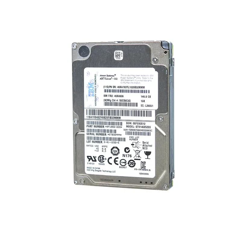 46K4793 - IBM 146GB 15000RPM SAS 6Gb/s 2.5-in Hard Drive