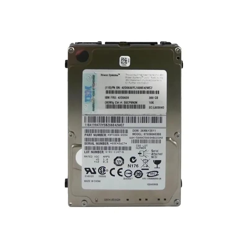 49Y1992 - IBM 300GB SAS 10000RPM 2.5-Inch Hard Drive