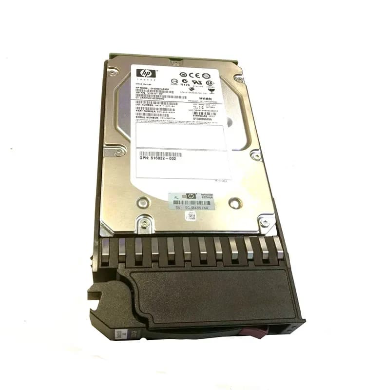 516832-002 - HP 300GB 15000RPM SAS 6Gb/s 3.5-in HDD with Tray