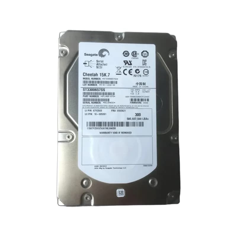 67Y2503 - IBM 300GB 15000RPM SAS 6Gb/s Hot Swap 3.5-inch Hard Drive