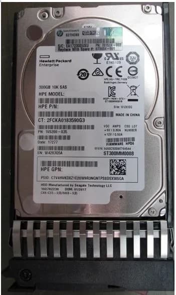 873034-001 - HPE 300GB 10000RPM SAS 2.5-Inch Hard Drive